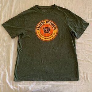 Arizona Hotshots AAF Green Levelwear Crewneck Shirt Mens Large